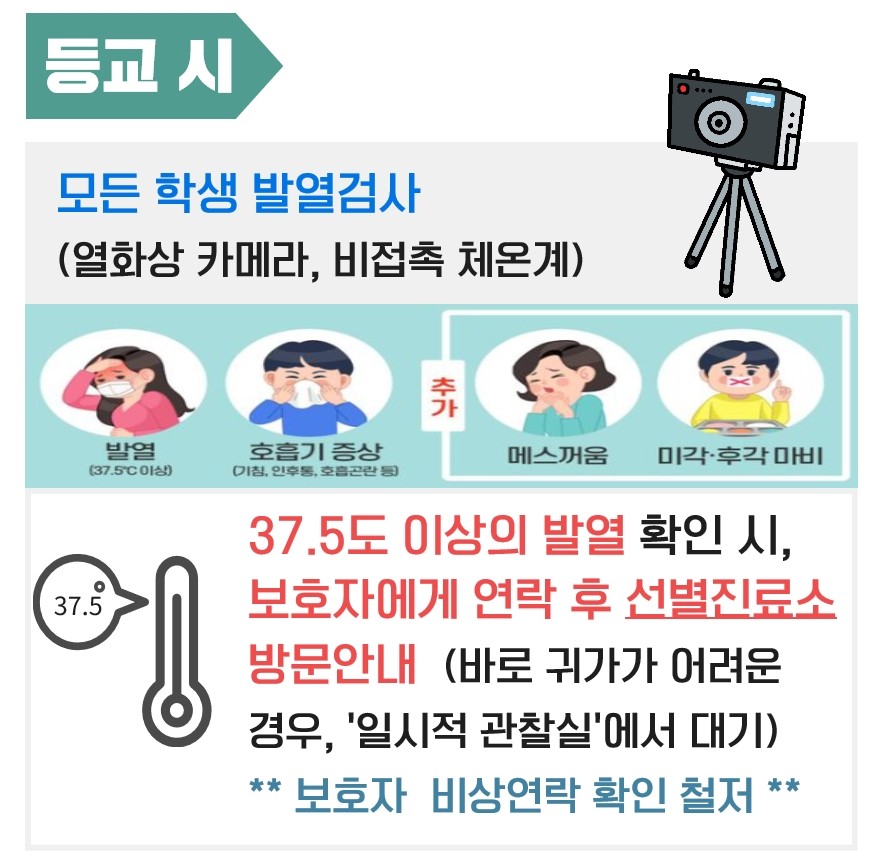 3.등교시